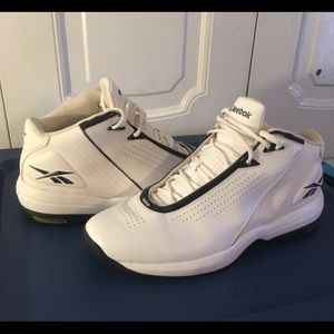 White leather Reebok 11.5